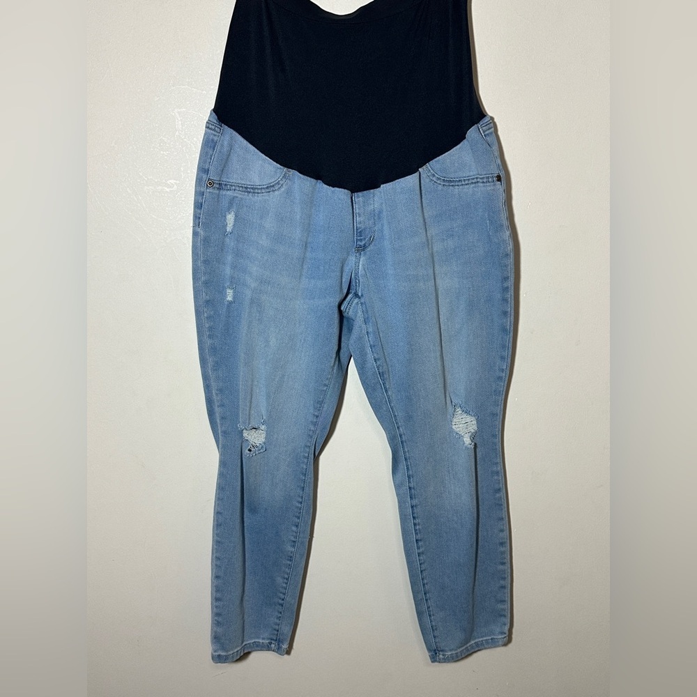 Sonoma Maternity Good for Life Full Panel Jeans Size 14-Short